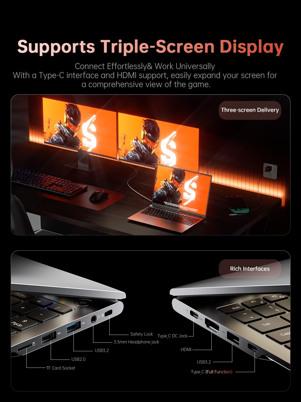 Amazon.co.jp: KAIGERR ゲーミングノートパソコン 2026年ノート Amazon.co.jp: KAIGERR ゲーミングノートパソコン 2026年ノート